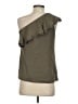 Theory 100% Silk Green Sleeveless Blouse Size S - photo 2
