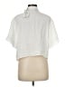 Zara Ivory Short Sleeve Blouse Size M - photo 2