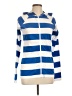 Helly Hansen Stripes Blue Zip Up Hoodie Size L - photo 1