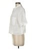 Zara Ivory Short Sleeve Blouse Size M - photo 5