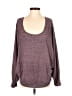 We the Free Tweed Purple Pullover Sweater Size S - photo 1