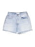 Zara Blue Denim Shorts Size 4 - photo 1