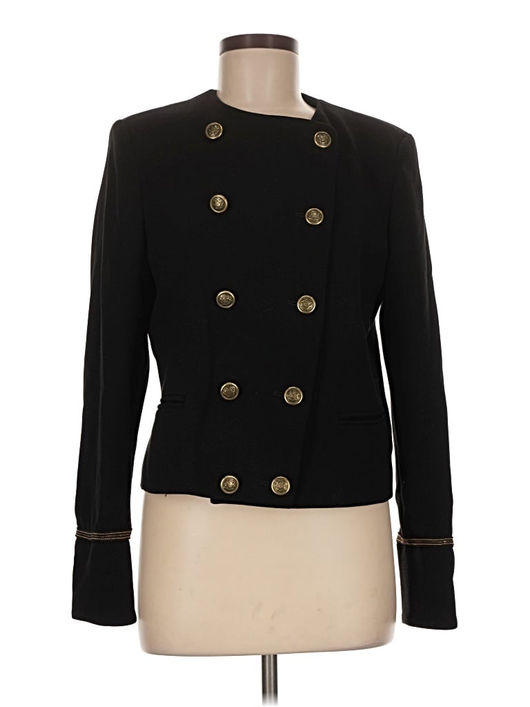 Pre-owned Mng Jacket In Black