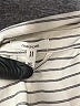 Maurices 100% Polyester Stripes Ivory Long Sleeve Blouse Size XL - photo 7