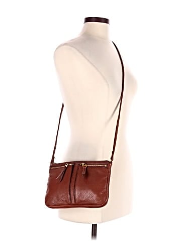 Fossil Leather Crossbody Bag (view 2)