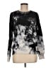 Minnie Rose 100% Cotton Tie-dye Black Pullover Sweater Size M - photo 1