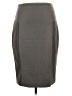 Express Solid Gray Casual Skirt Size 6 - photo 1