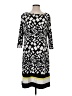 Cato Graphic Gray Casual Dress Size L - photo 1