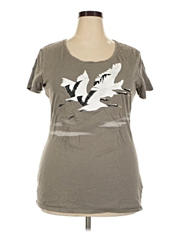 Norma Kamali Short Sleeve Top (view 1)