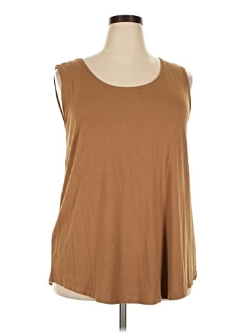 JM Collection Sleeveless T-Shirt (view 1)