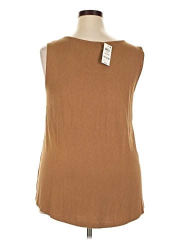 JM Collection Sleeveless T-Shirt (view 2)