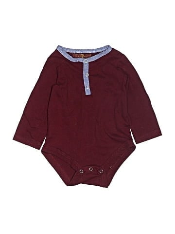 7 For All Mankind Long Sleeve Onesie (view 1)