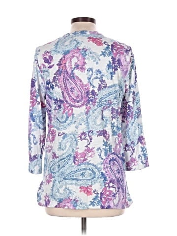 Chico's 3/4 Sleeve T-Shirt (view 2)