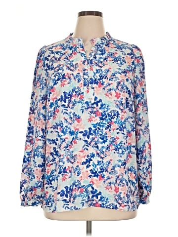 Talbots Long Sleeve Blouse (view 1)
