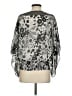 Max Studio Silver 3/4 Sleeve T-Shirt Size S - photo 2