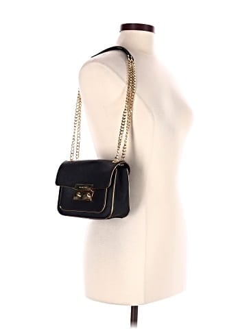 MICHAEL Michael Kors Leather Crossbody Bag (view 2)