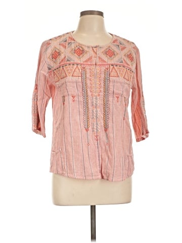 Johnny Was 3/4 Sleeve Blouse (view 1)