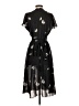 Unbranded 100% Polyester Black Cocktail Dress Size 5 - 6 - photo 2