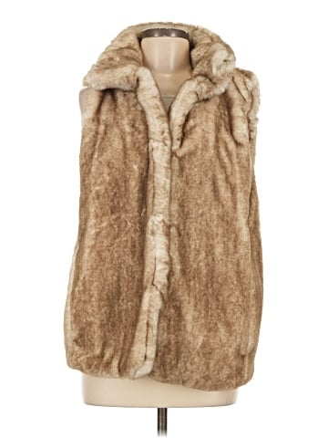 Ann Taylor LOFT Faux Fur Vest (view 1)
