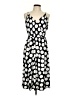Target Polka Dots Black Casual Dress Size L (estimated) - photo 1
