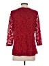 Onyx Red 3/4 Sleeve Blouse Size L - photo 2