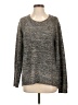 Hinge Metallic Gray Pullover Sweater Size S - photo 1