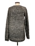 Hinge Metallic Gray Pullover Sweater Size S - photo 2