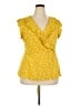 Boden Yellow Short Sleeve Blouse Size 18 - photo 1
