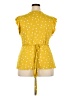 Boden Yellow Short Sleeve Blouse Size 18 - photo 2