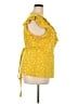 Boden Yellow Short Sleeve Blouse Size 18 - photo 4