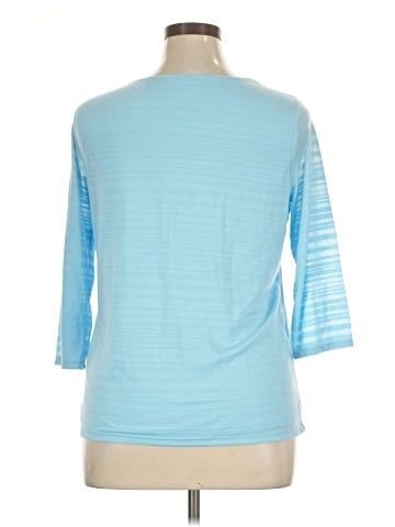 Croft & Barrow 3/4 Sleeve T-Shirt (view 2)