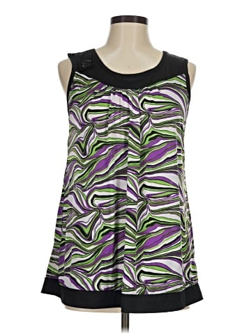 Jennifer Lauren Sleeveless Blouse (view 1)