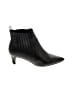 BLEECKER & BOND 100% Leather Black Ankle Boots Size 8 - photo 1