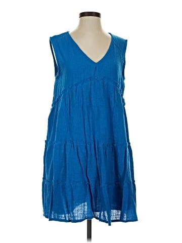 Olivaceous Casual Dress (view 1)