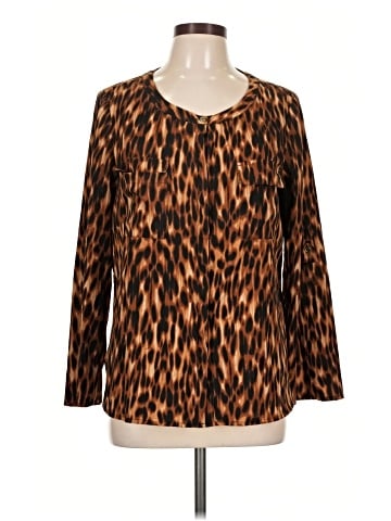 Anne Klein Long Sleeve Blouse (view 1)