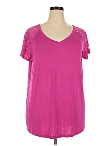 Jessica London Short Sleeve Top (view 1)