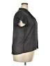 Mossimo Black Short Sleeve Blouse Size XXL - photo 4