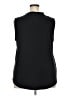 Worthington 100% Polyester Black Sleeveless Blouse Size XXL - photo 2