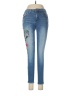 KANCAN JEANS Hearts Blue Jeans Size 7 - photo 1