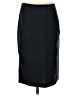 Theory Solid Black Wool Skirt Size 4 - photo 1
