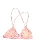Cupshe Animal Print Pink Swimsuit Top Size S - photo 1