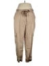 Express 100% Lyocell Solid Tan Cargo Pants Size 14 - photo 1