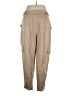 Express 100% Lyocell Solid Tan Cargo Pants Size 14 - photo 2