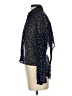 LUCCA 100% Polyester Stars Black Long Sleeve Blouse Size XS - photo 5