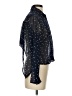 LUCCA 100% Polyester Stars Black Long Sleeve Blouse Size XS - photo 4