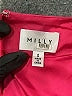 Milly Color Block Red Cocktail Dress Size 0 - photo 7