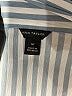 Ann Taylor Stripes White Blue Sleeveless Blouse Size M (petite) - photo 7