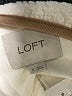 Ann Taylor LOFT 100% Polyester Ivory Coat Size M - photo 6