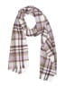 Lands' End Plaid Purple Scarf One size - photo 1