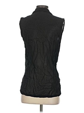 Helmut Lang Sleeveless Silk Top (view 2)
